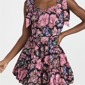 Cleobella Floral Bubble Mini Dress